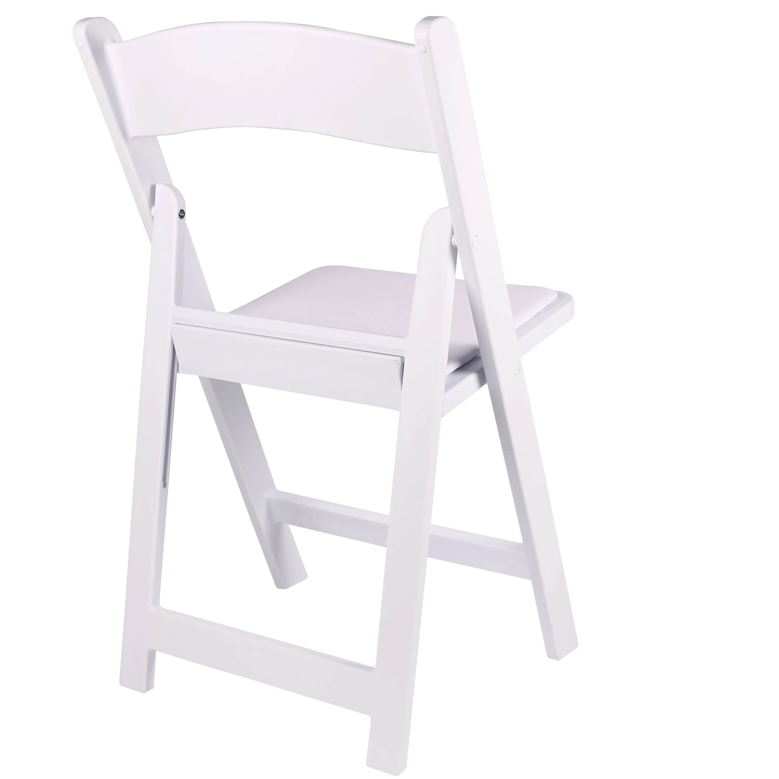 BTExpert Resin Folding Chair Vinyl Padded Seat Indoor Outdoor lightweight Set for Home Event Party Picnic Kitchen Dining Church School Weddings White Set of 20