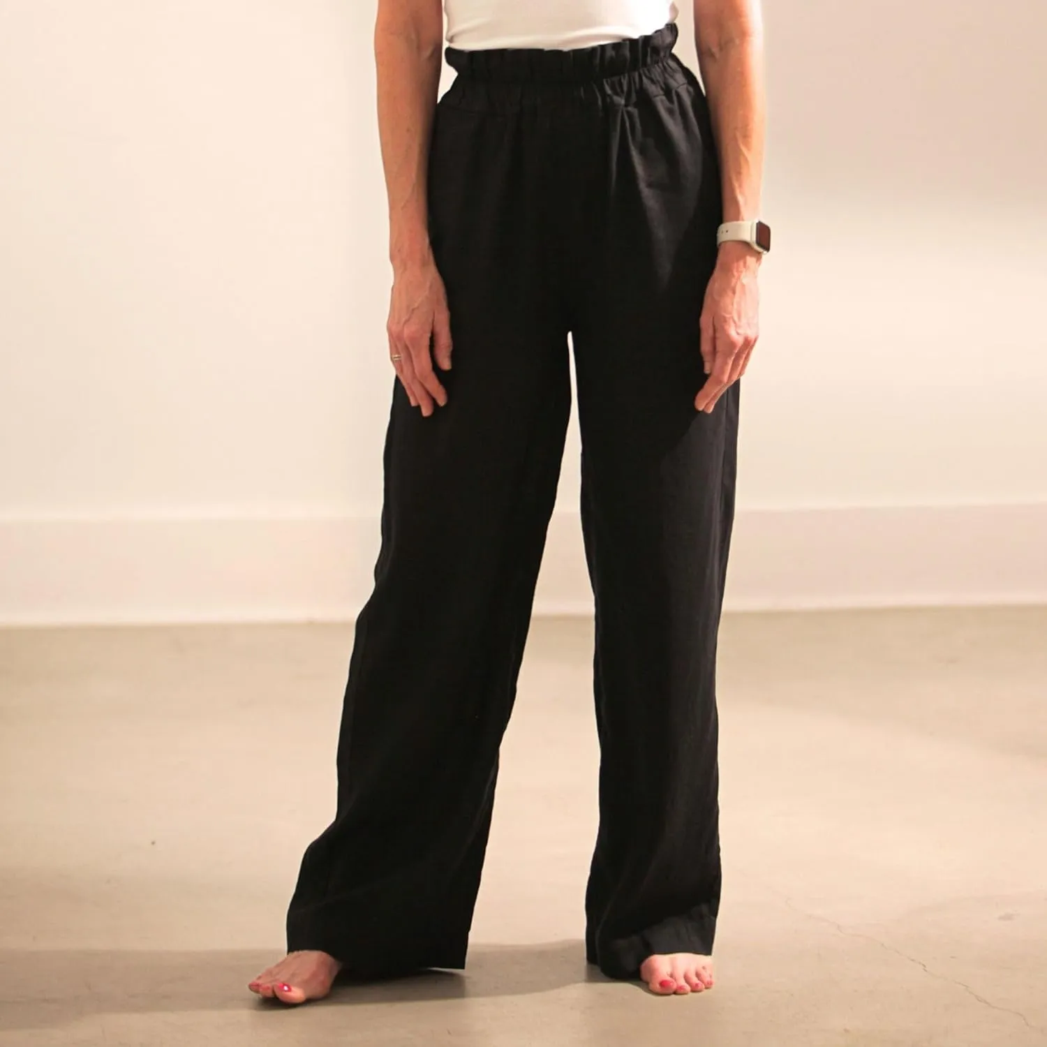 Bug Repellent Breezy Wide Leg Hemp Pants with Insect Shield Repellent Technology