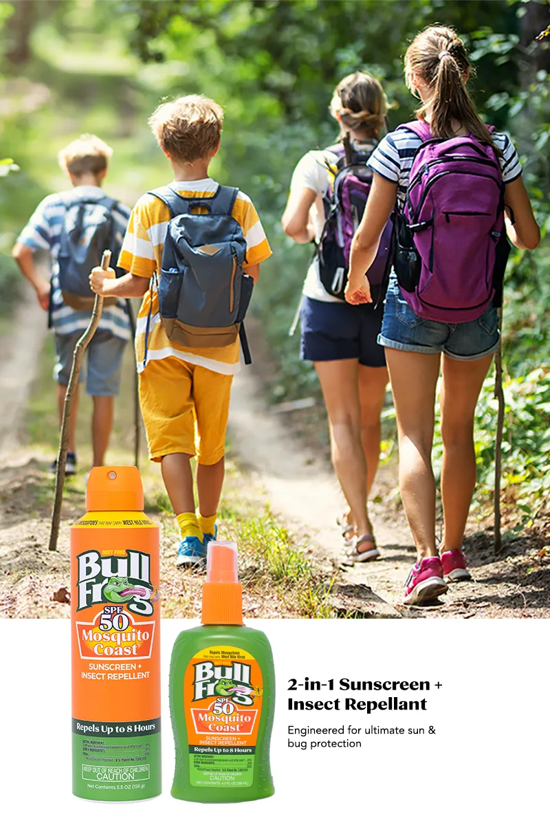 Bullfrog® Mosquito Coast Insect Repellent Plus Sunscreen Continuous Spray