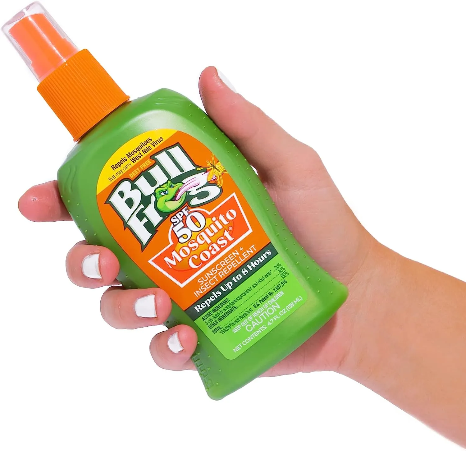 Bullfrog® Mosquito Coast Sunscreen and Insect Repellent Pump Spray