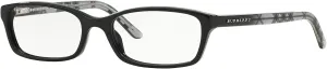 Burberry Women's BE2073.3164.53 Eyeglasses, Black, 53 mm