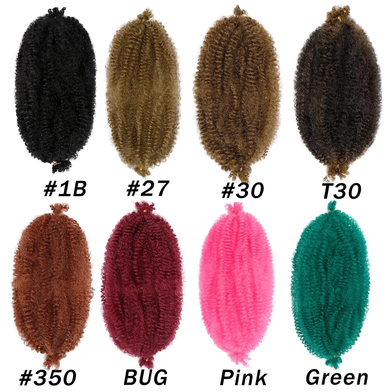 Burgundy Marley Hair, Marley Twist Braiding Hair 14 Inch 7 Packs Cuban Twist Hair Kinky Twist hair Pre Separated Marley Hair for Faux Locs Marley Twist Hair Synthetic Braiding hair(14 inch,Burgundy)