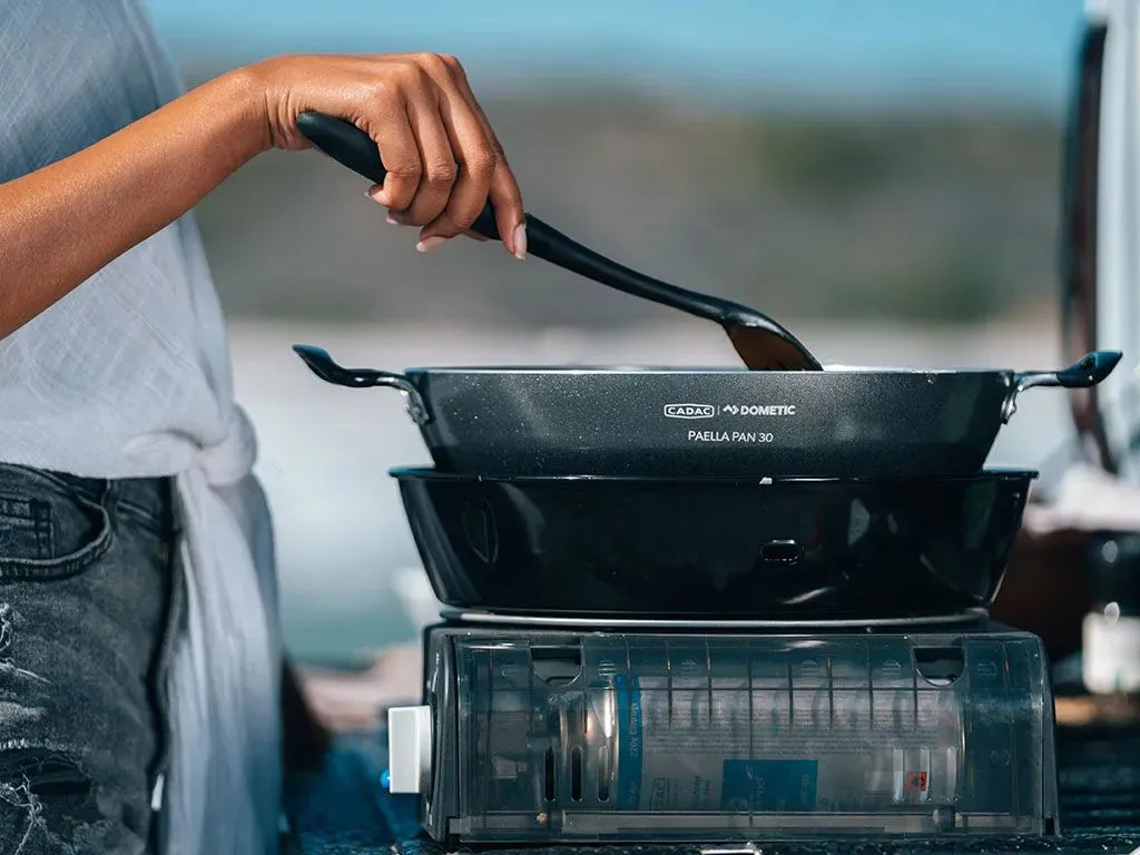 Cadac Safari Chef 30 Compact/ Portable 6 Piece/ Gas Barbeque/ Camp Cooker