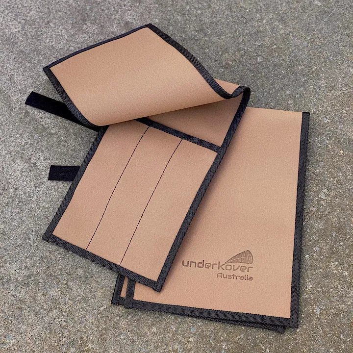 Canvas 3 Slot Knife Roll
