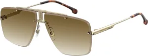 Carrera CA1016/S Square Sunglasses for Men for Women   BUNDLE with Designer iWear Care Kit