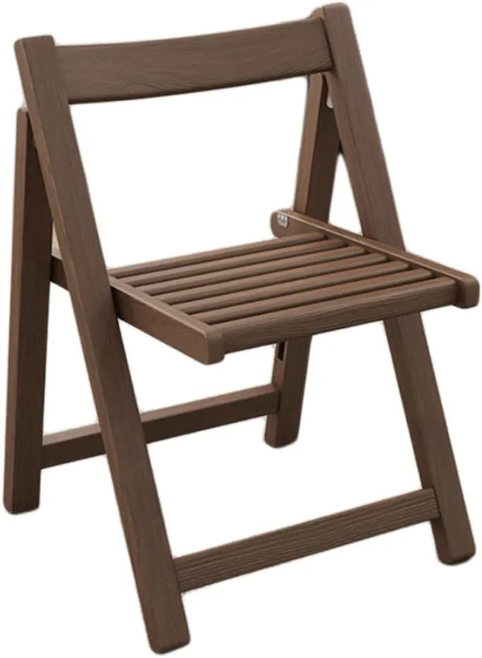 Chairs for Dining Room Wooden Dining Chair Nordic Outdoor Folding Chair Office Ergonomic Salon Casual Back Chair Simple Garden Chair Folding Portable Dining Room Chairs
