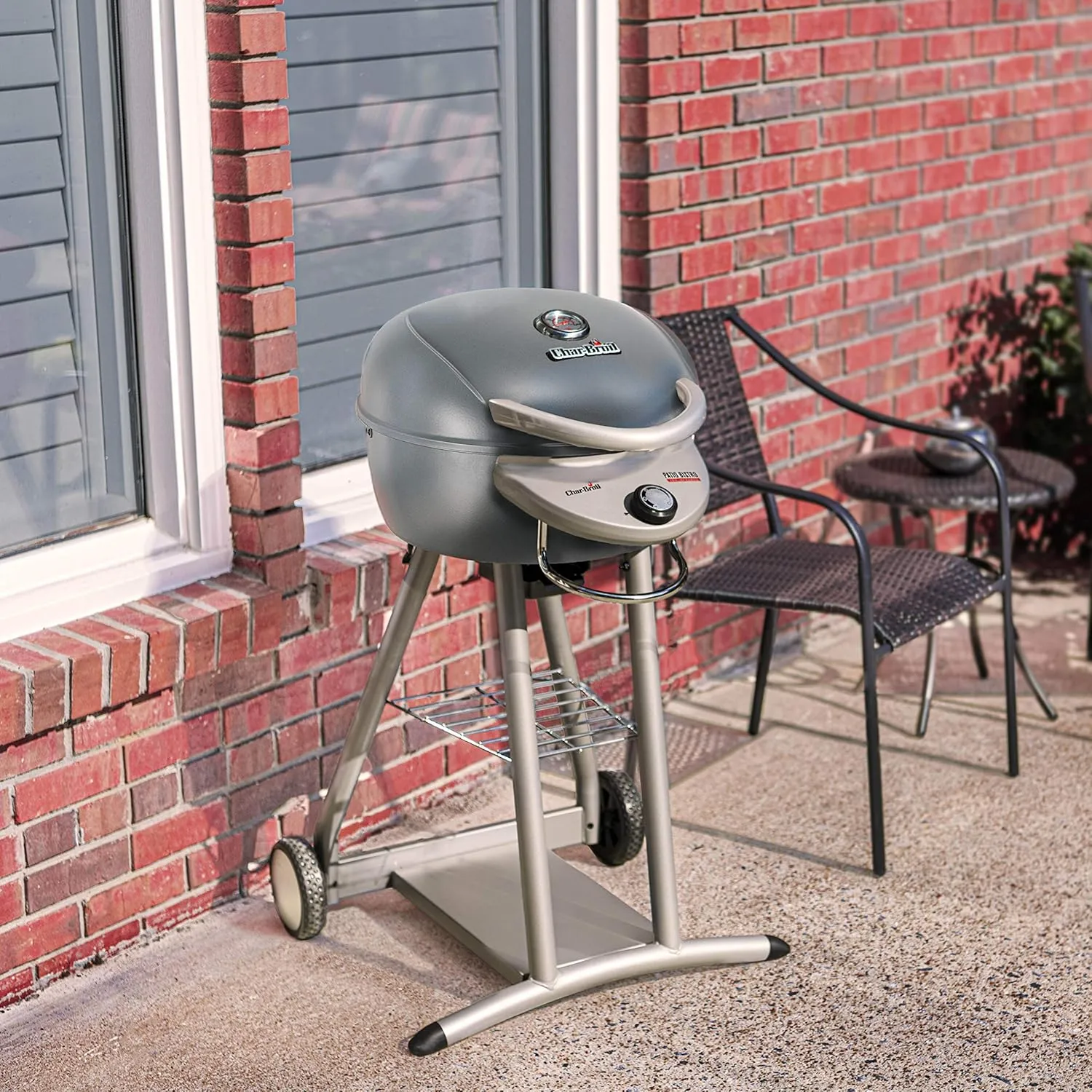 Char-Broil® Patio Bistro® TRU-Infrared Electric Grill, Graphite - 20602108