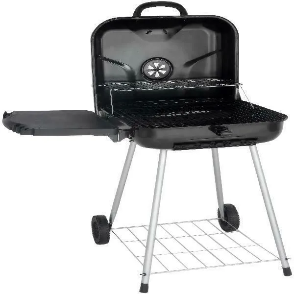 Charcoal Complete collection Barbecue Square BBQ Wheels Shelf Side New Grill 22-inch Cooker Diverse categories Portable