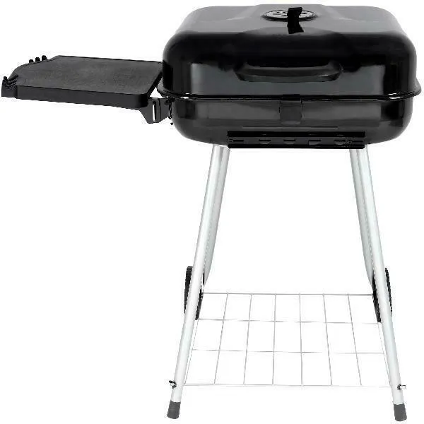 Charcoal Complete collection Barbecue Square BBQ Wheels Shelf Side New Grill 22-inch Cooker Diverse categories Portable