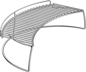Charkettle Stainless Steel Warming Rack Fit for Most Charcoal Kettle/Ceramic Grills, Compatible with Weber/Char-Broil/Kamado Joe Classic/Large Big Green Egg/Pit Boss K22/Louisiana K22