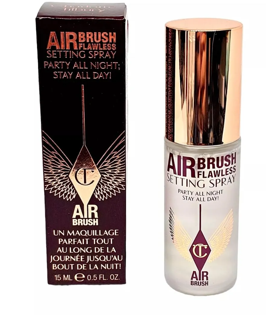 Charlotte Tilbury Airbrush Flawless Setting Spray, 0.5 fl oz Mini