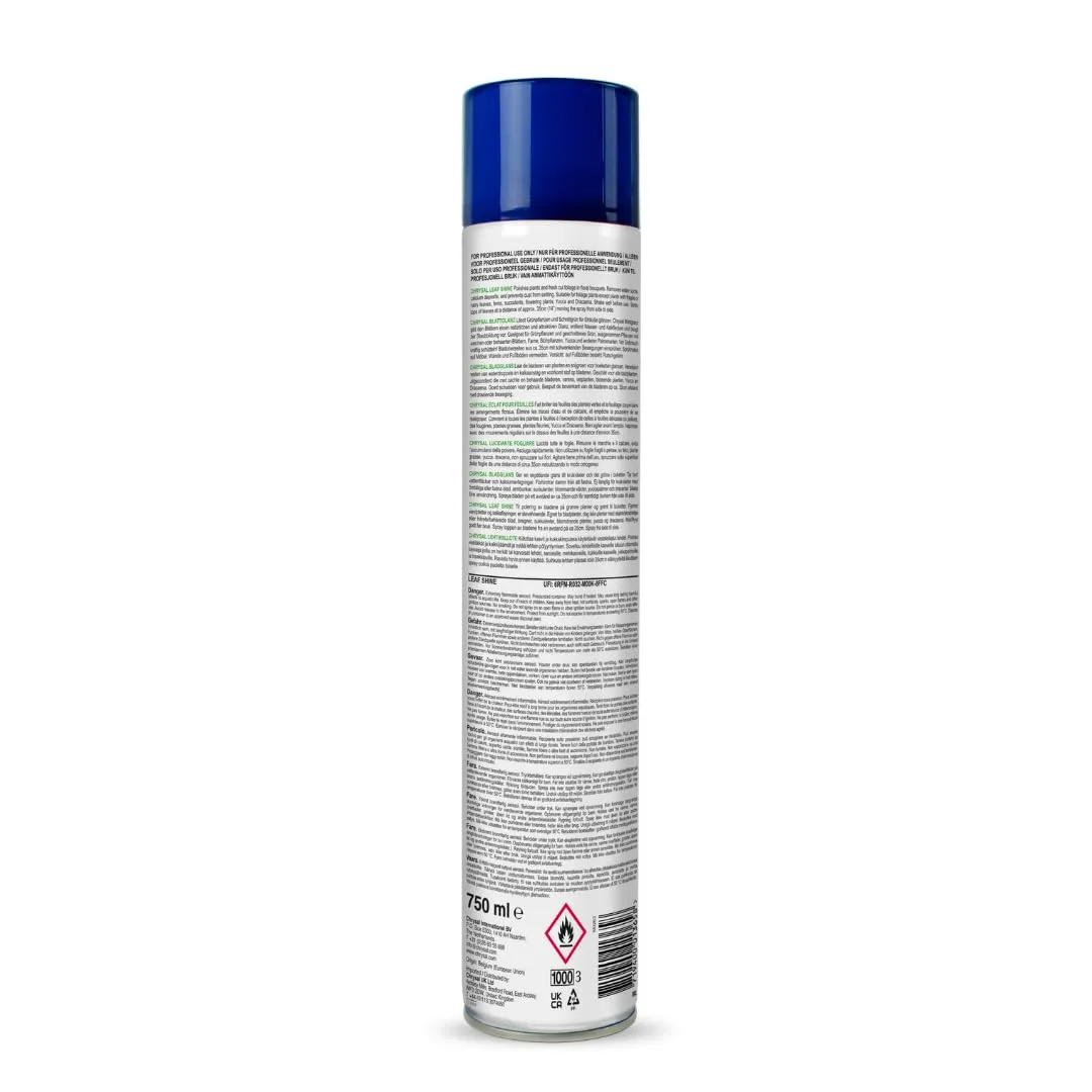 Chrysal Leafshine 25oz aerosol Bonus Size 25% More from Holland Formely Pokon/Item NO#I-86/Q-UI754383121