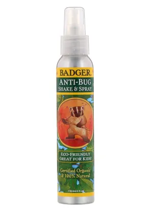 Clean Beauty Society - Badger Company Anti Bug Shake & Spray (Insect / Mosquito Repellant) 4 fl oz