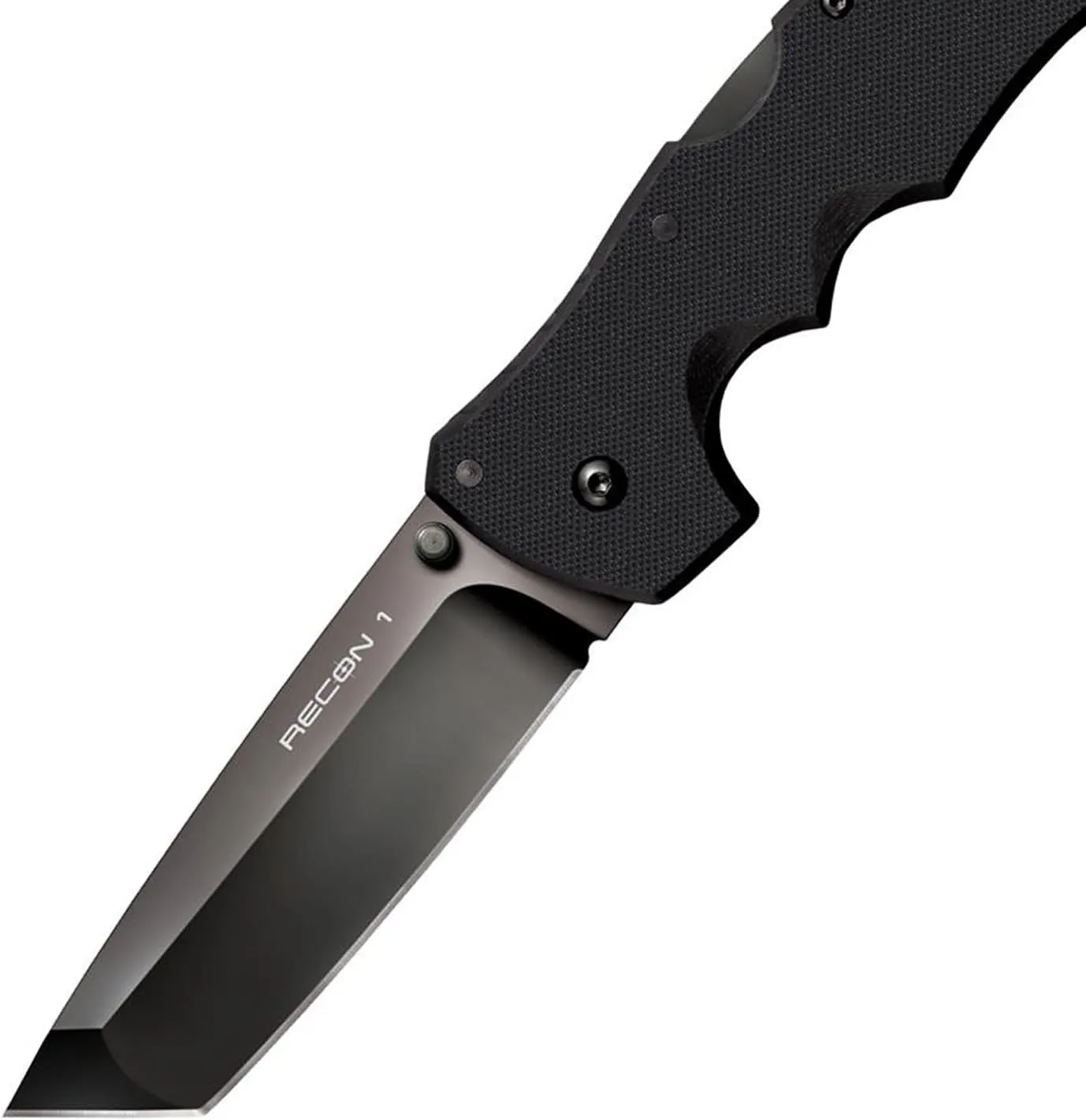 Cold Steel Recon 1 4" S35VN Razor-Sharp Blade 5.375" G-10 Handle Tactical Folding Knife w/Tri-Ad Lock, Ambidextrous Pocket/Belt Clip