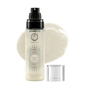 Co.lors Qu.een Gold Glow Makeup Fixer Spray – 100 ml | Long-Lasting Lightweight Non-Greasy Face Makeup Setting Spray | Infused with Aloe Vera Extracts