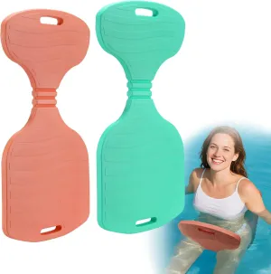 Comfort Ergonomic Pool Floats Adult - Soft EVA Foam Water Saddle, Floating Seats Chair for Summer Lake River Relaxation, 2Pcs