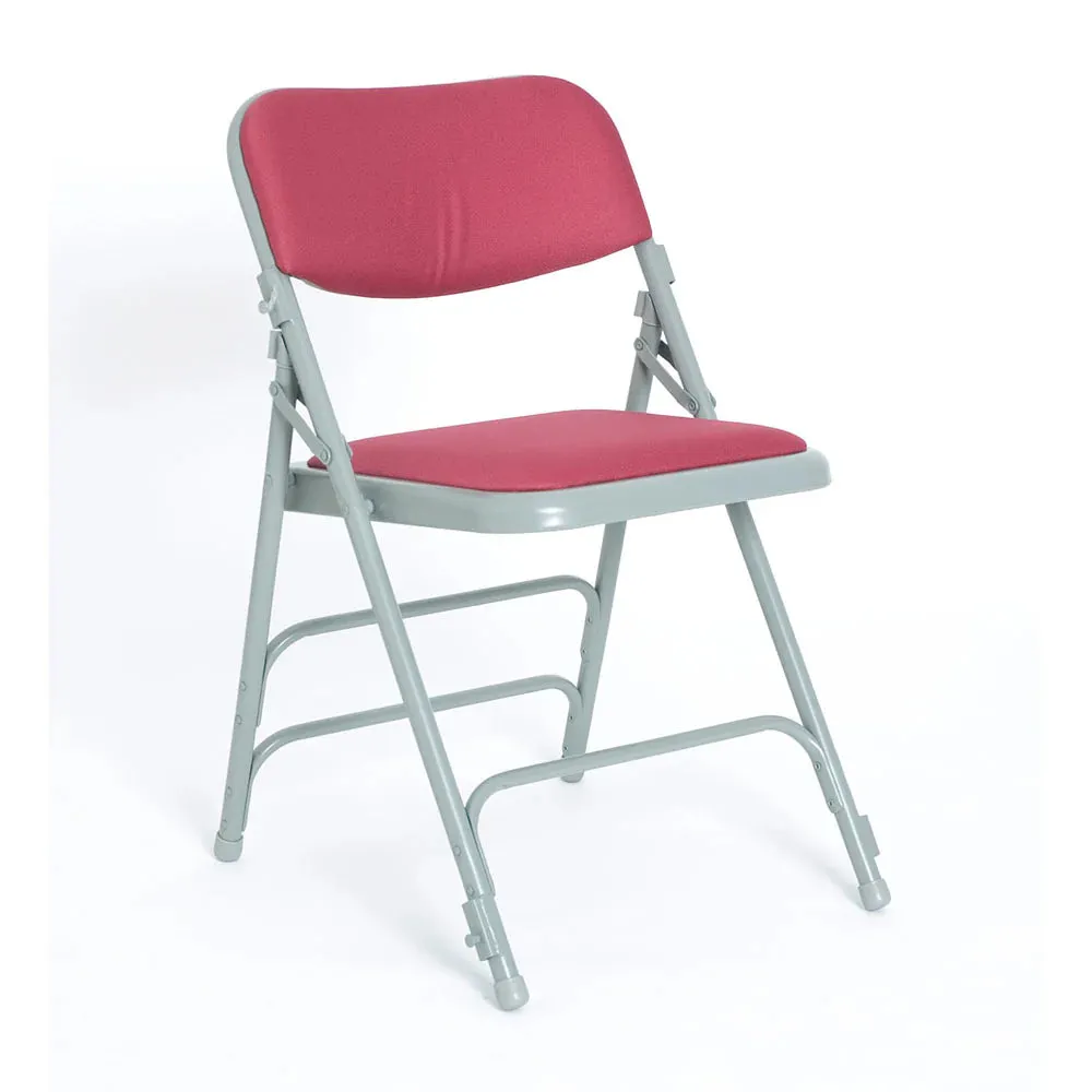Comfort Metal Folding Chair With Padded Seat & Back