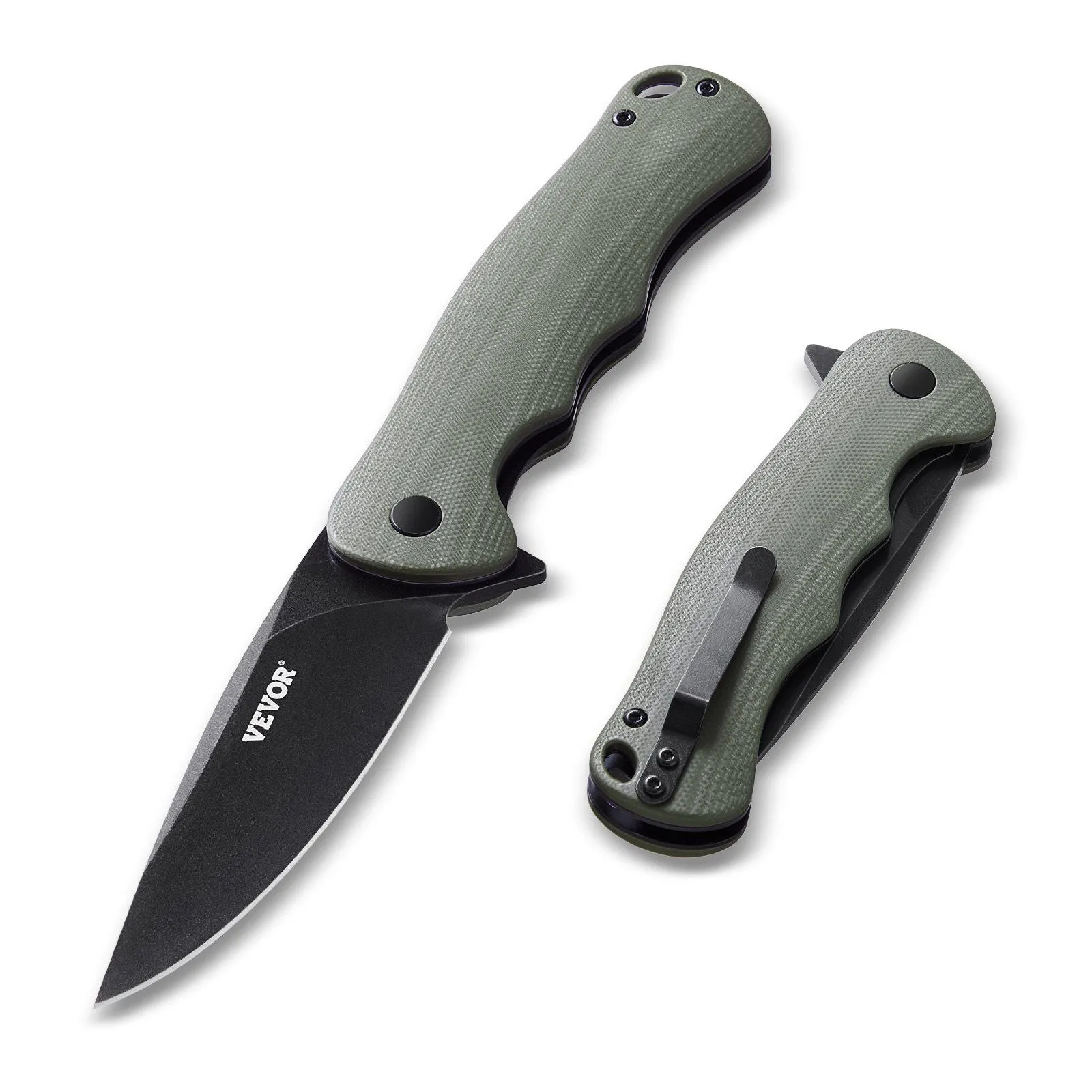 Compact D2 Steel Folding Knife