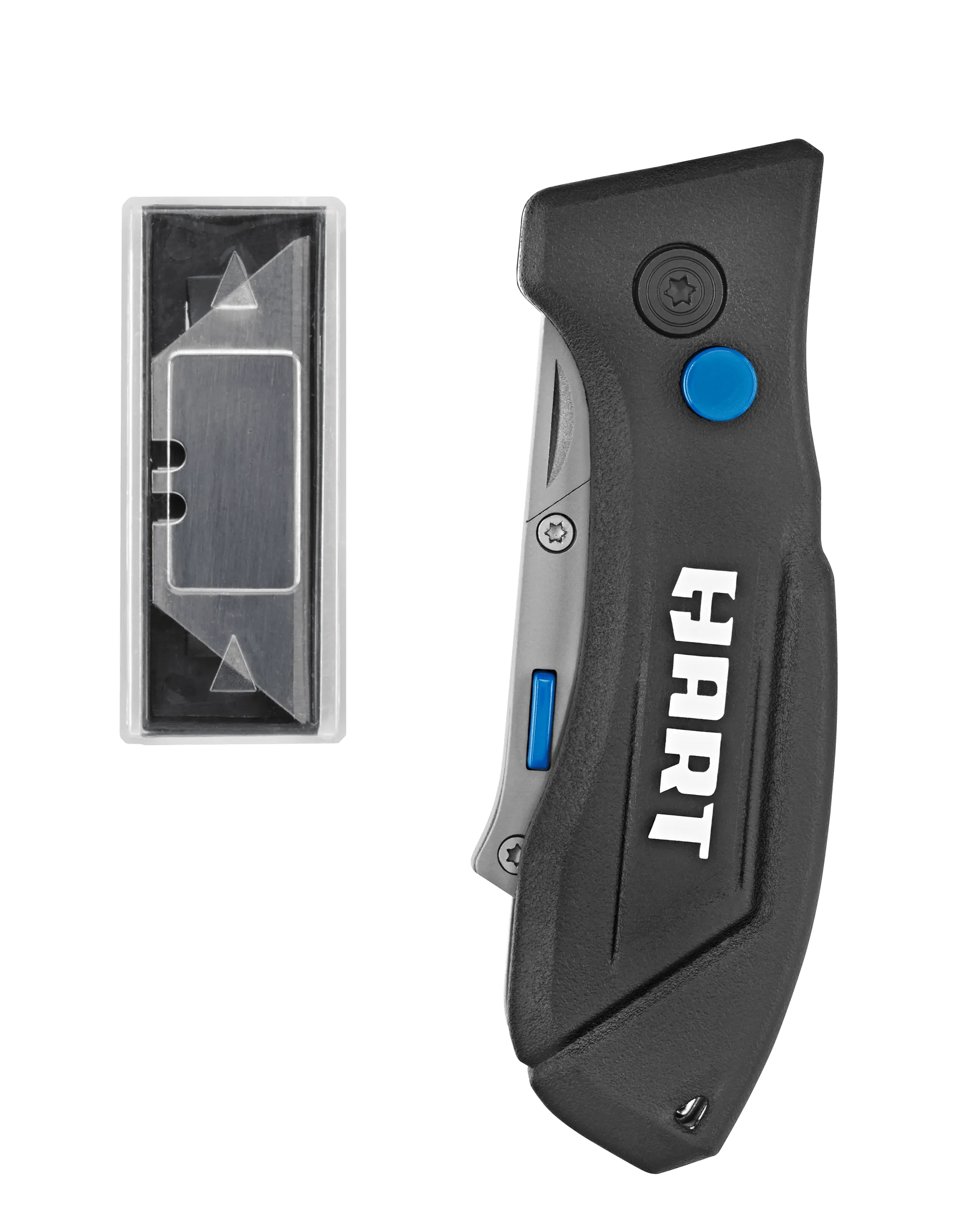 Compact Flip Utility Knife w/ 10 Blades