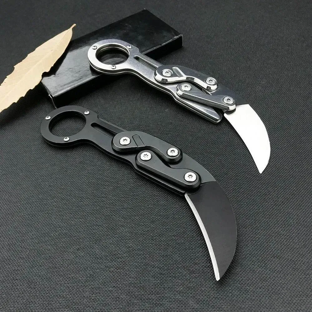 Compact Folding Karambit Knife - Tactical Claw Tool