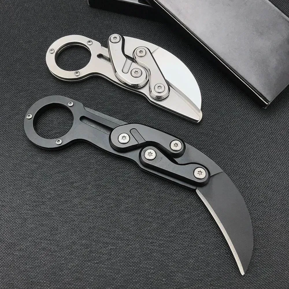 Compact Folding Karambit Knife - Tactical Claw Tool