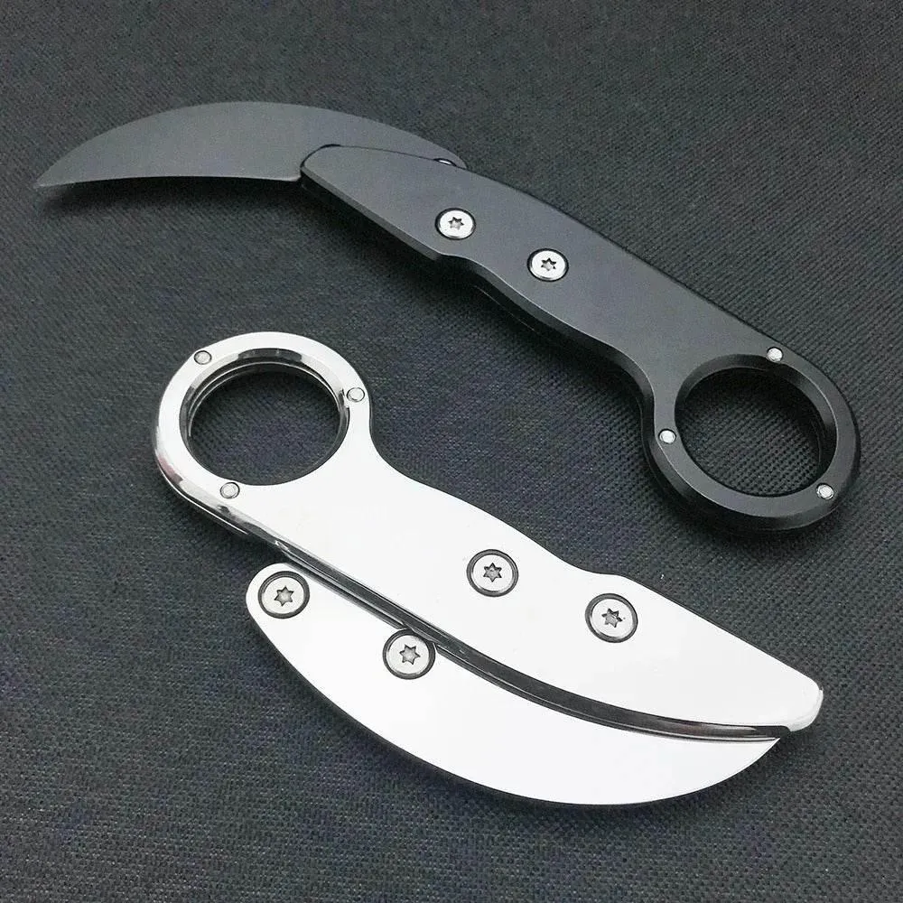 Compact Folding Karambit Knife - Tactical Claw Tool