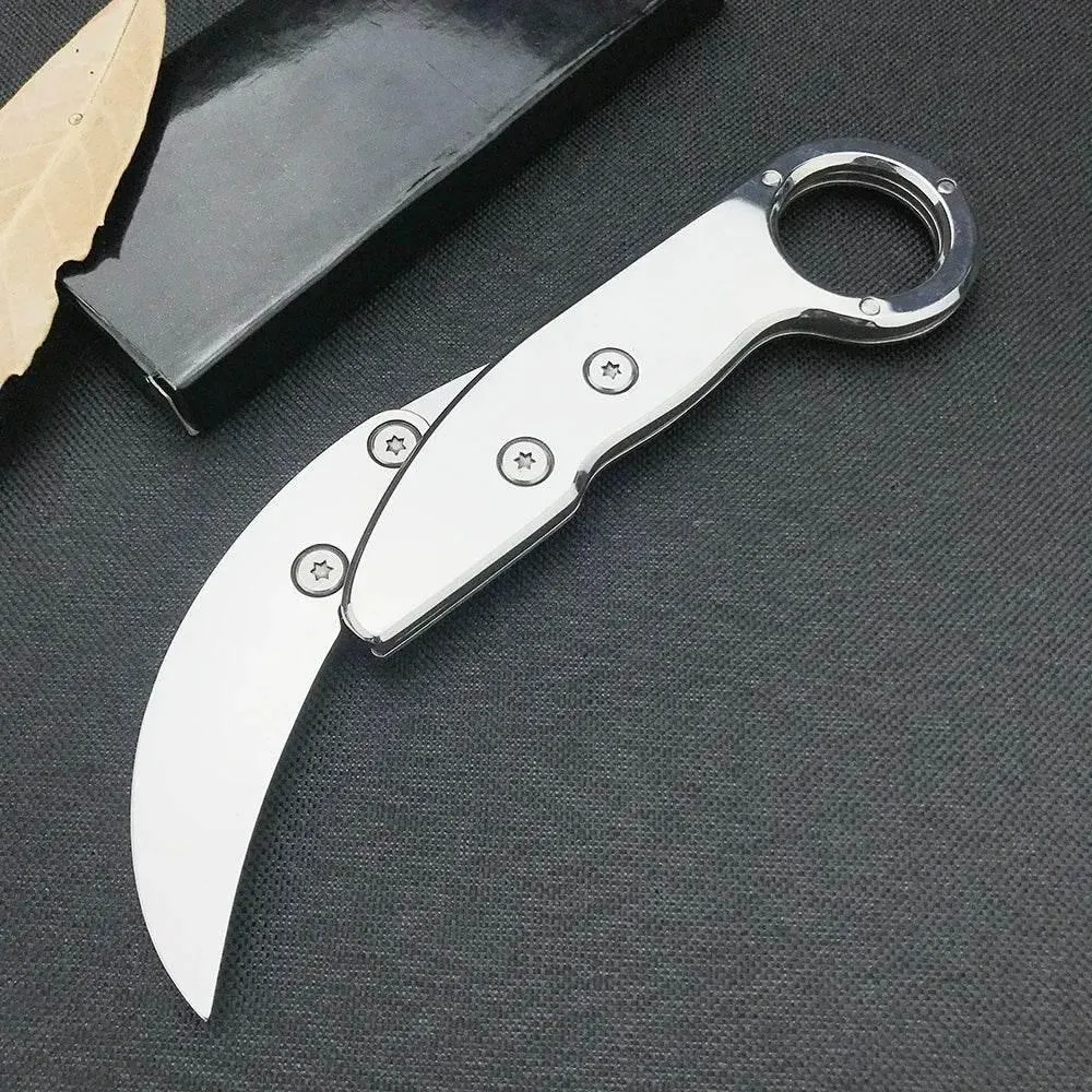 Compact Folding Karambit Knife - Tactical Claw Tool
