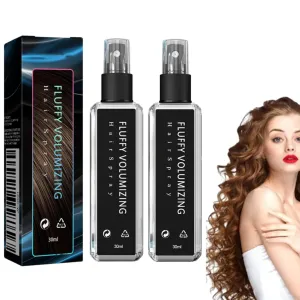 Continentau.Jy07 Hair Spray, Natural Plant Protein Hair Thickening Spray, Fluffy Volumizing Magic Volume Dry and Non Sticky Long Lasting, For All Hair Types (2pcs, 30ml)