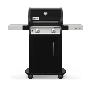 Cooking Spirit Cast-Iron Smart-powered Limited stock Grates BBQ E-215 with in Black Weber 2-Burner
