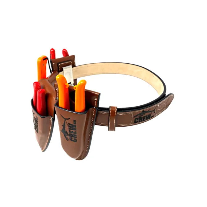 CREWman Leather Wiring Belt