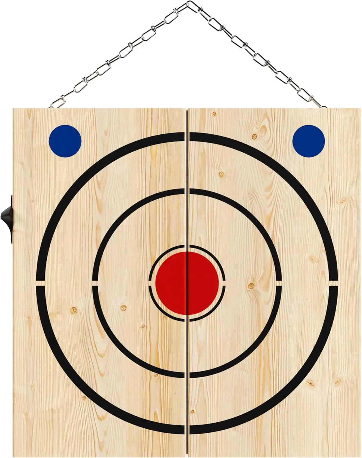 Crown Display Axe Throwing Target Board - Wooden Shooting Targets for Axes & Hatchets - Made in USA - Great for Adults & Kids