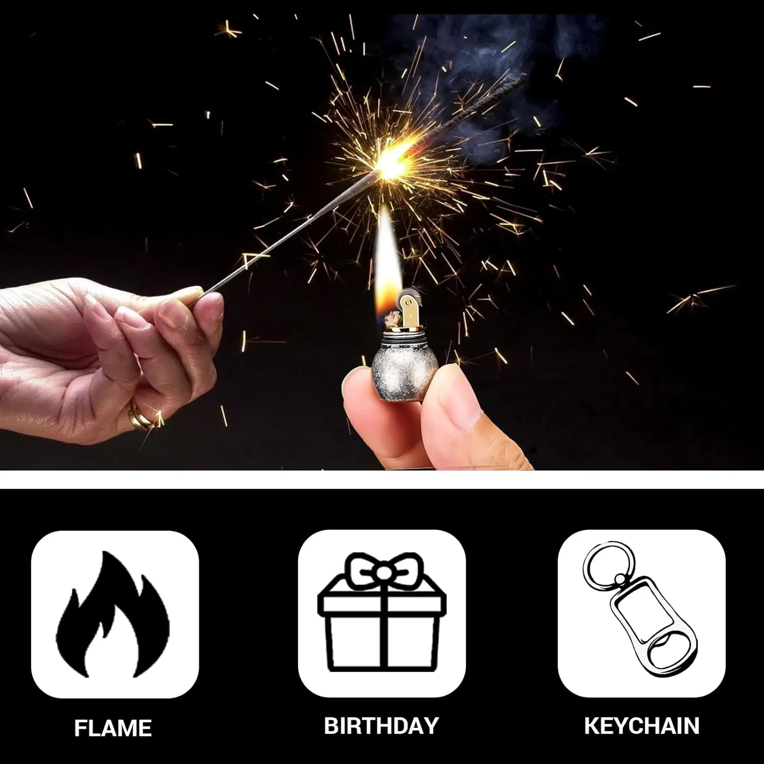 Cute Funny Lighters Butane Refillable, Portable Lighter Soft Flame, Cute Lighters for Women Girls, Cool Lighter for Candle Grill Gifts for Men(Without Gas) (#7)