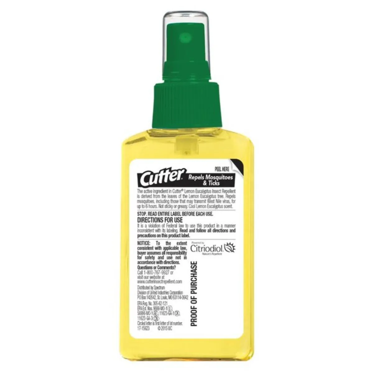 Cutter® Lemon Eucalyptus Insect Repellent Pump Spray