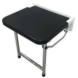 Deluxe Wall Mounted Shower Seat with Legs