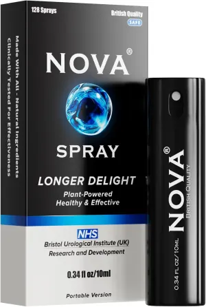 Desensitizing Delay Spray for Men - Clinically Validated to Extend Intimacy Time in Bed, Amplify Sensation & Delay Climax for a More Satisfying Experience 10ml