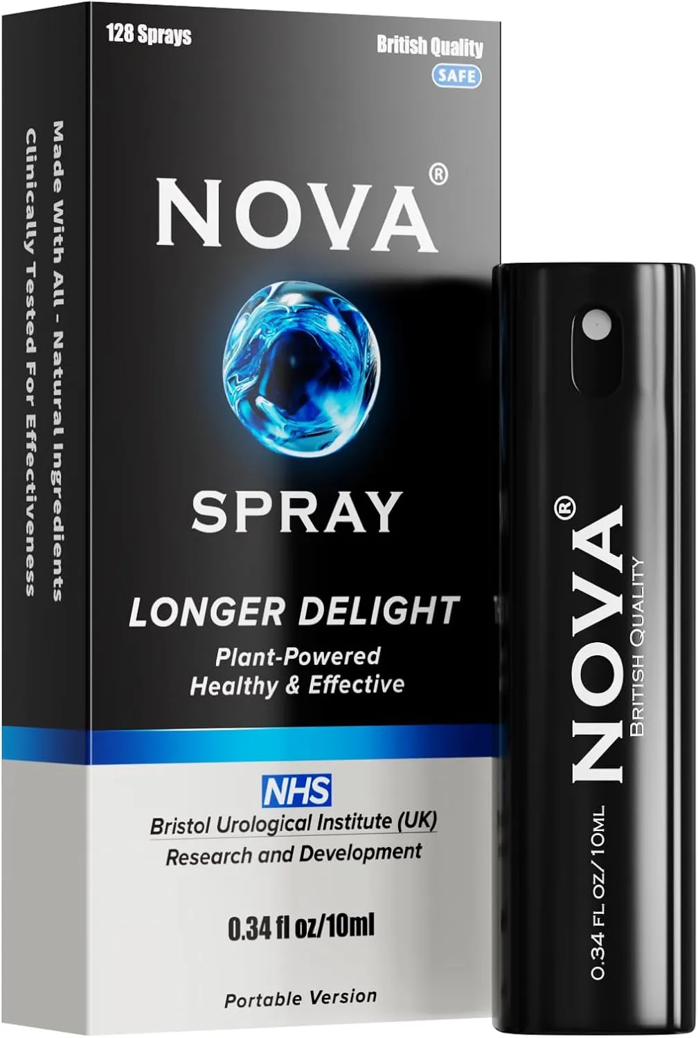 Desensitizing Delay Spray for Men - Clinically Validated to Extend Intimacy Time in Bed, Amplify Sensation & Delay Climax for a More Satisfying Experience 10ml