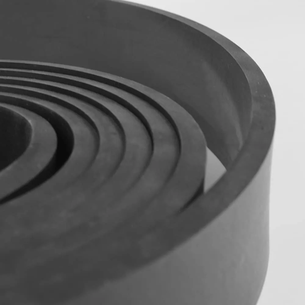 DEVNOL Neoprene Rubber Strip 1/4 (.250)" Thick X 2" Wide X 10'Long Grade 65A for Gasket, Surface Protection, Sealing