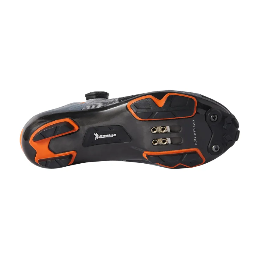 DMT KM1 SHOES ANTR/BLACK/ORANGE