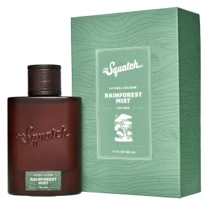 Dr. Squatch Natural Cologne for Men - Scent-Lock Technology and Sustainably-Sourced Ingredients - Rainforest Mist Cologne (1.7 fl oz)
