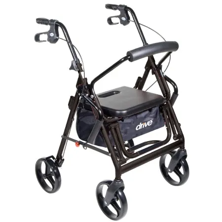 Drive™ Duet 4 Wheel Rollator / Transport Wheelchair
