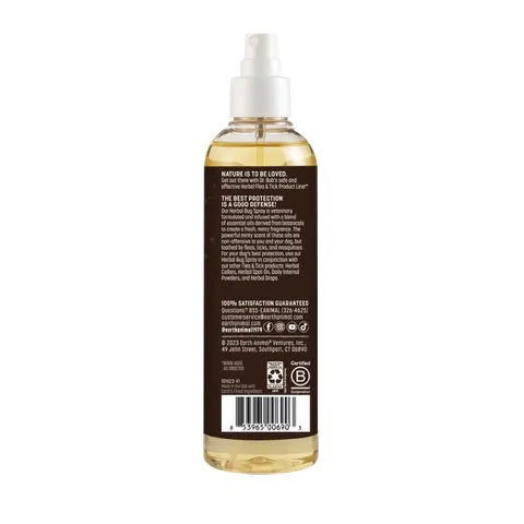 Earth Animal Dog Nature's Protection Herbal Bug Spray (8oz)