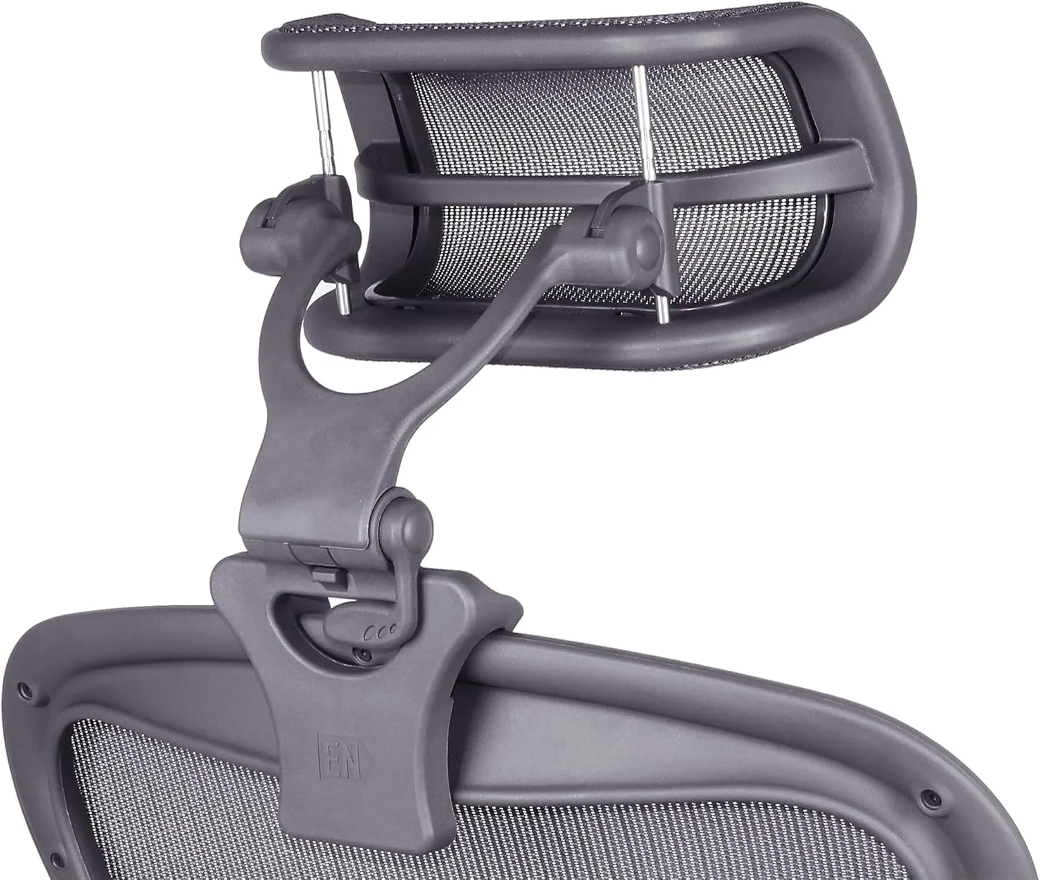 Engineered Now The Original Headrest for The Herman Miller Aeron Chair (H4 for Remastered, Carbon)