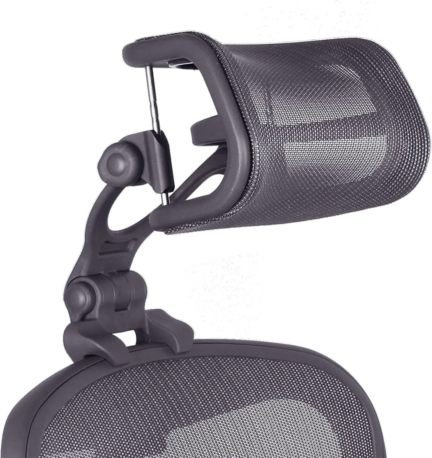 Engineered Now The Original Headrest for The Herman Miller Aeron Chair (H4 for Remastered, Carbon)