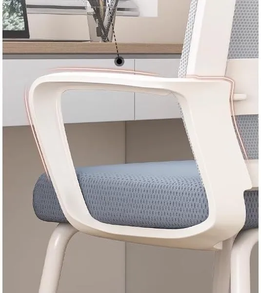 Ergonomic Desk Chair Office Chair, Ergonomic Desk Chair, Middle Back Desk Chair Breathable Mesh Home Office Chair Office Chair(Green)