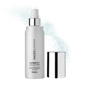 FACE'S CANADA Ultime Pro Makeup Fixer, 100 ml | Long Lasting Makeup Setting Spray | Keeps Makeup Intact | Hydrates, Soothes & Refreshes Skin | Hyaluronic Acid & Vitamin E Enriched | No Alcohol