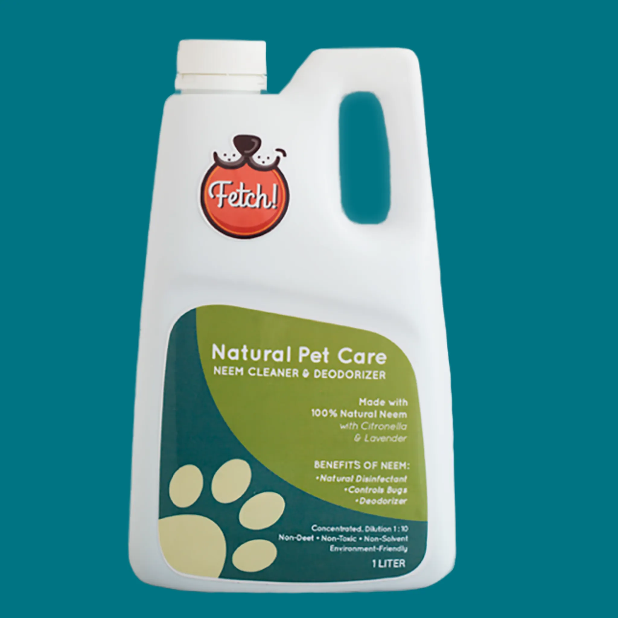 Fetch! Neem House Cleaner, Deodorizer, & Bug Repellant- safe for pets!