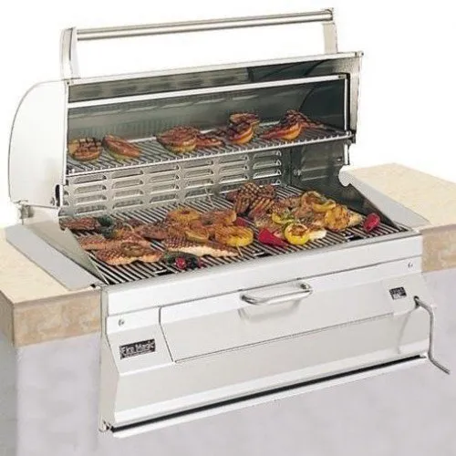 Fire Magic | Legacy 24” Built-In Smoker Charcoal Grill