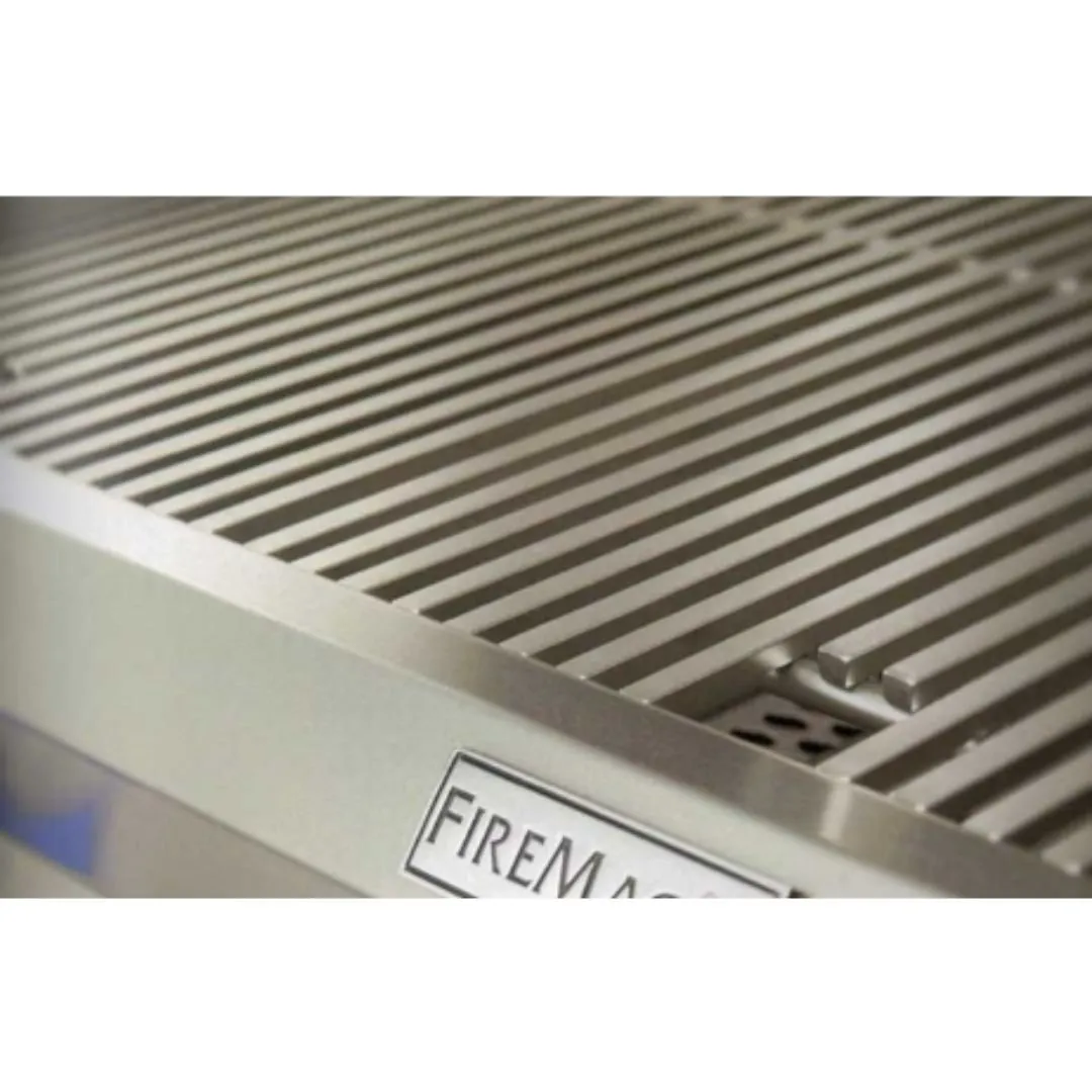 Fire Magic Legacy 24-Inch Smoker Charcoal Grill On Patio Post - 22-SC01C-P(G)6