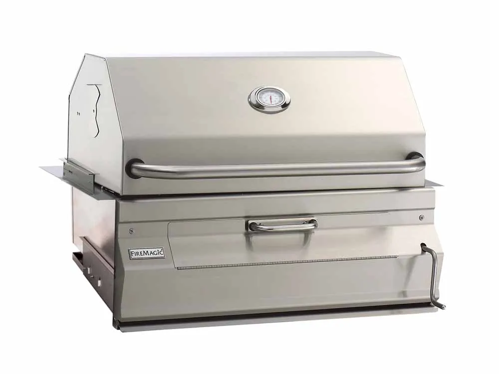 Fire Magic | Legacy 30” Built-In Smoker Charcoal Grill