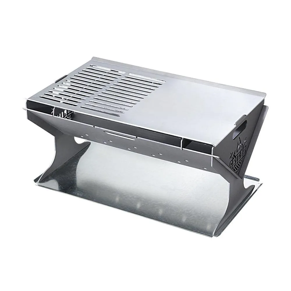 Fire Pit BBQ Outdoor Camping Portable Patio Heater Folding Packed Steel